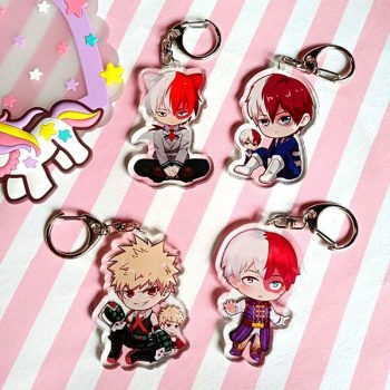 Keychains My Hero Academia Merchandise Accessories T Shirts Hoodies Figures More